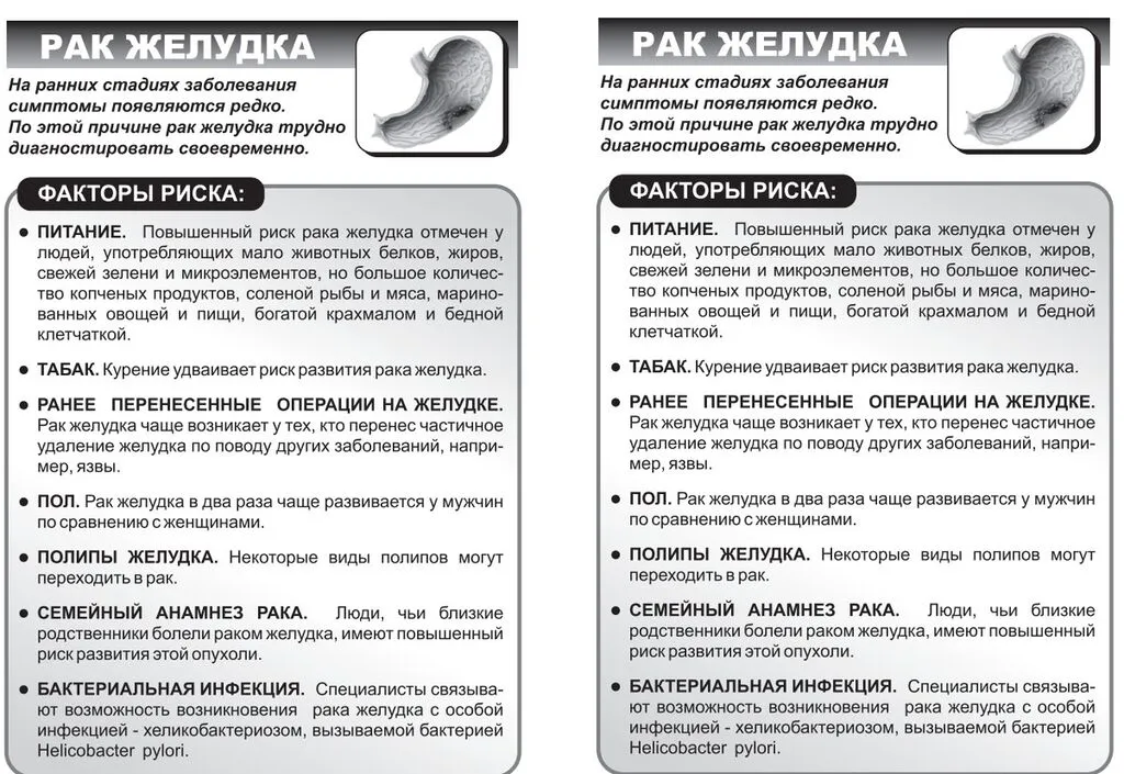 рак желудка